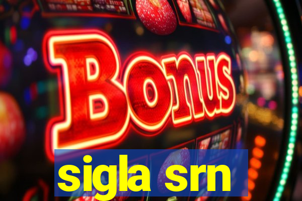 sigla srn