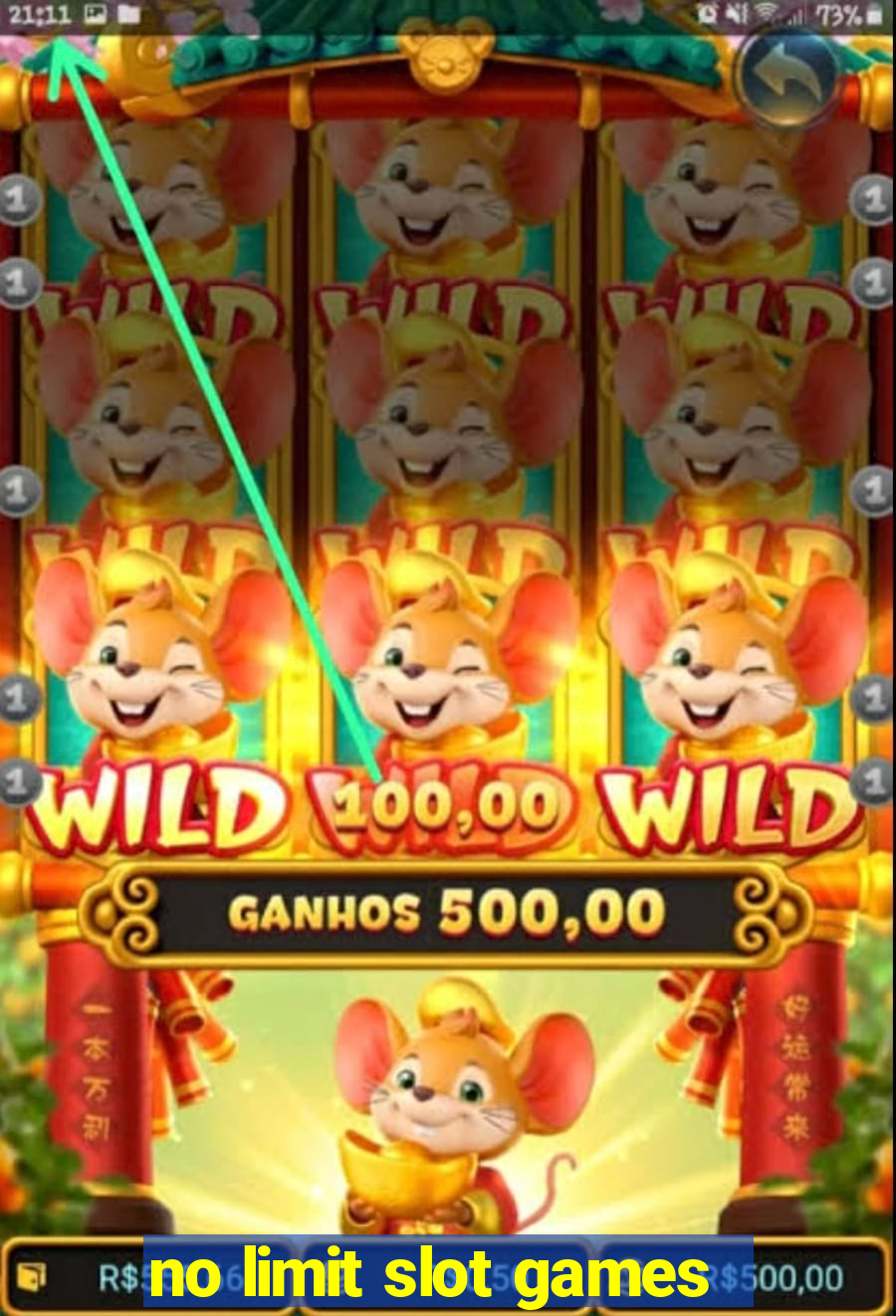 no limit slot games