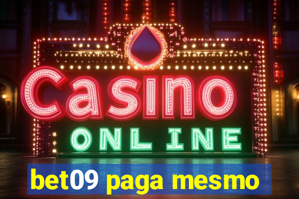 bet09 paga mesmo