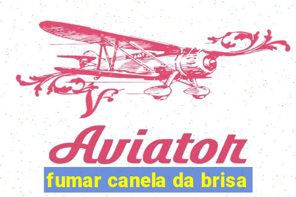 fumar canela da brisa