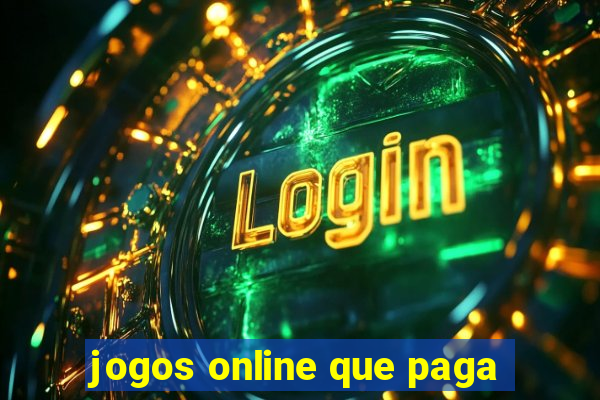 jogos online que paga