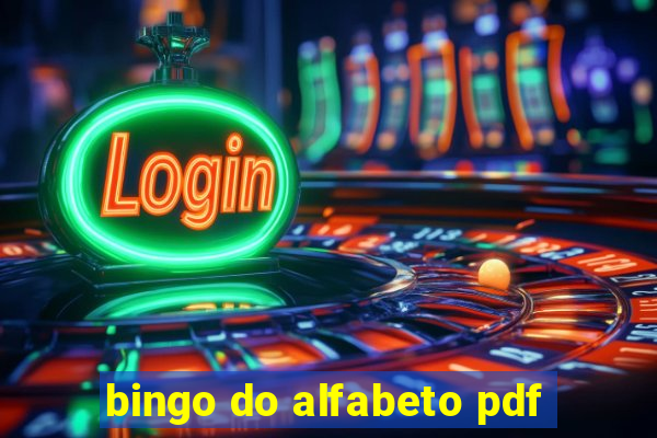 bingo do alfabeto pdf