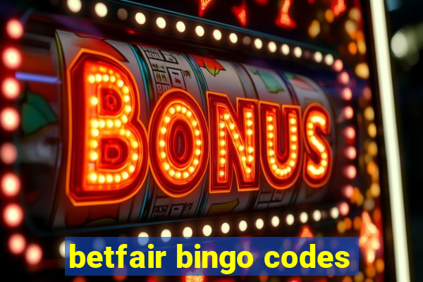 betfair bingo codes