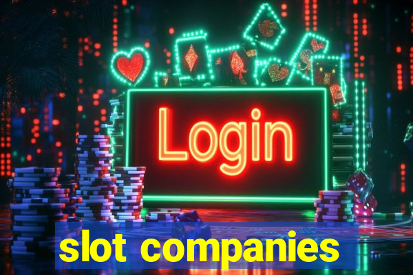 slot companies