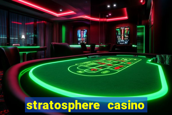 stratosphere casino hotel & tower in las vegas