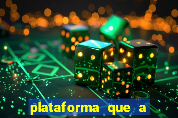 plataforma que a virgínia joga