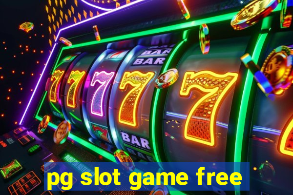 pg slot game free