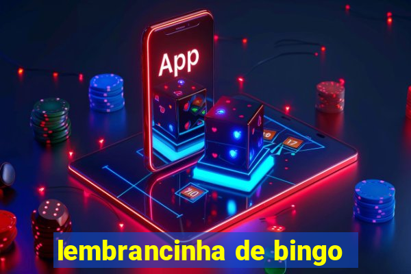 lembrancinha de bingo