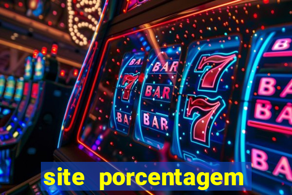 site porcentagem slots pg