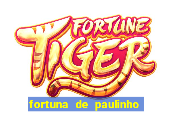 fortuna de paulinho roupa nova