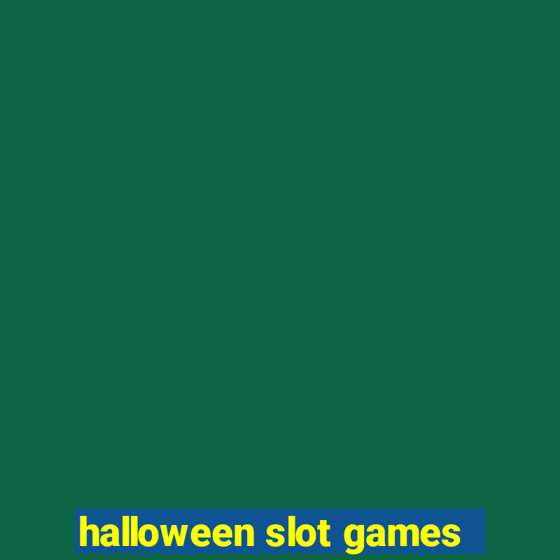 halloween slot games