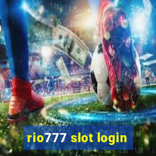 rio777 slot login