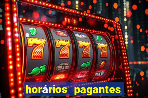 horários pagantes slots pg