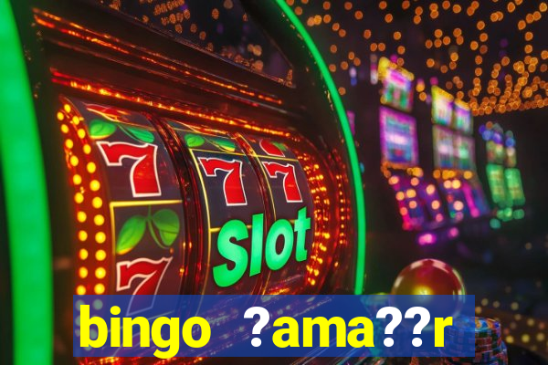 bingo ?ama??r deterjan? kimin