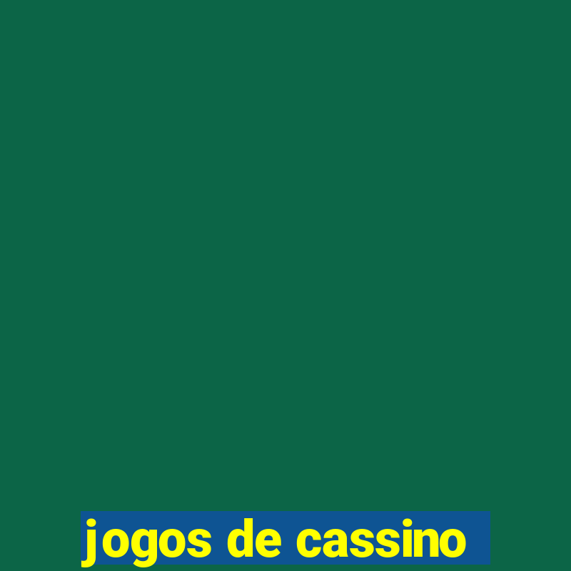 jogos de cassino