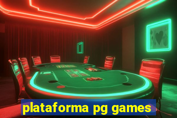 plataforma pg games