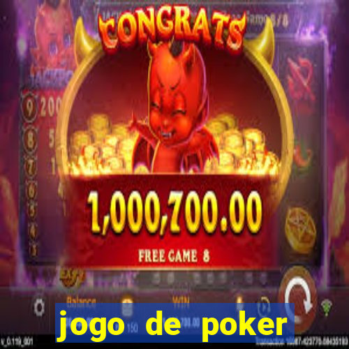 jogo de poker gratuito online