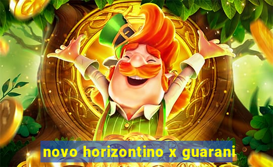 novo horizontino x guarani