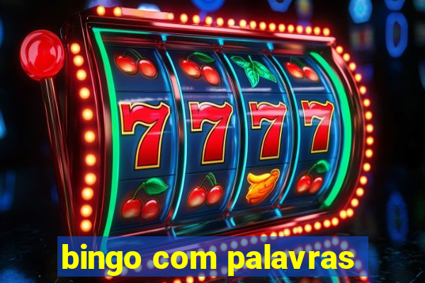 bingo com palavras