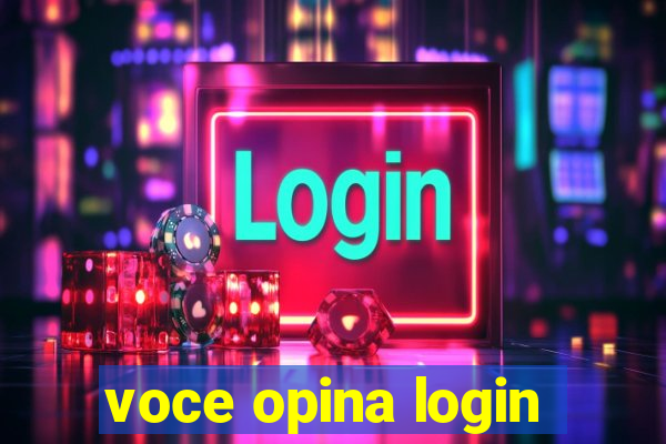 voce opina login