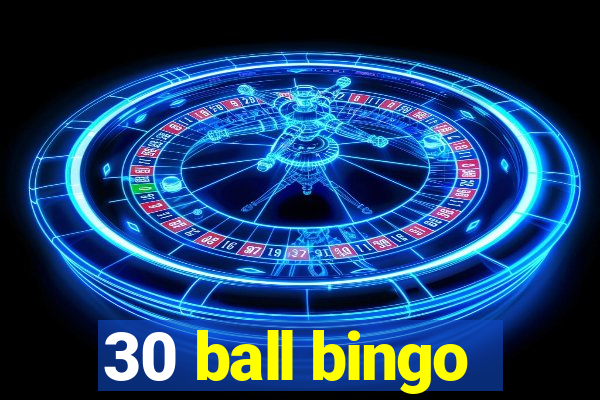 30 ball bingo