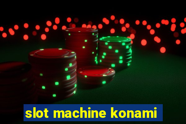 slot machine konami