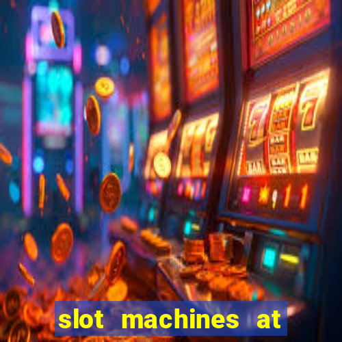 slot machines at mgm springfield