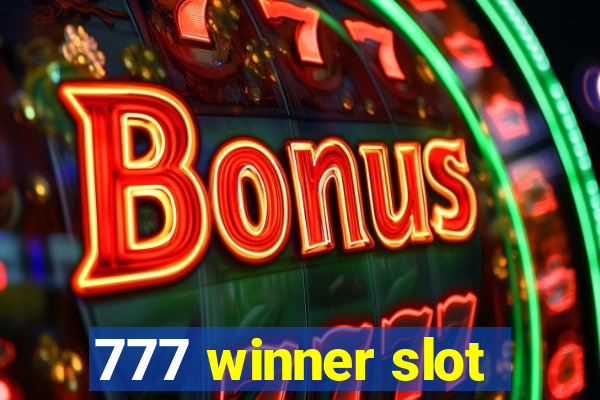 777 winner slot