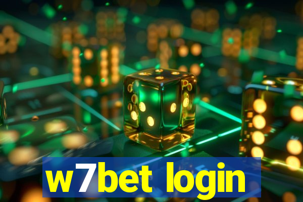 w7bet login