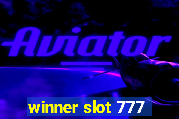 winner slot 777