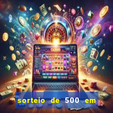 sorteio de 500 em cash toda segunda feira novibet como funciona