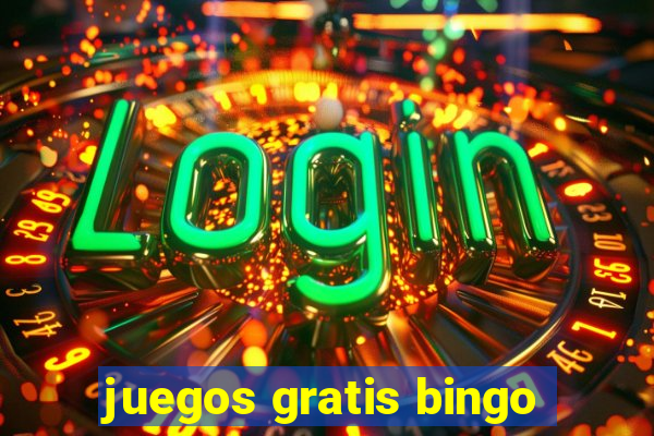 juegos gratis bingo