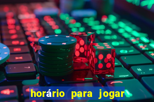 horário para jogar no rabbit