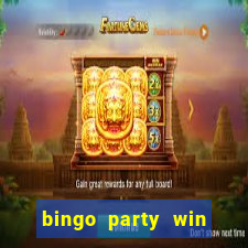 bingo party win real money