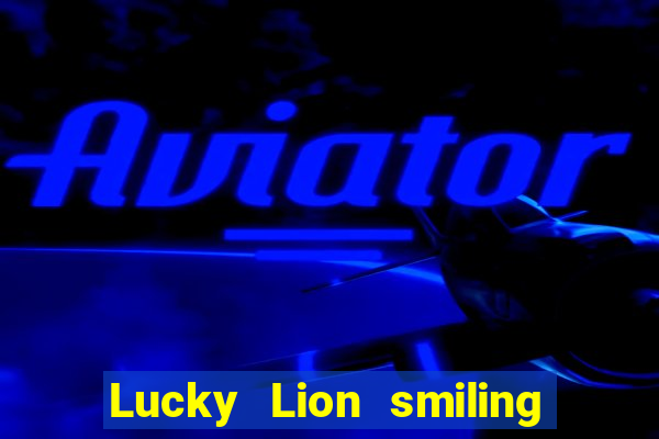 Lucky Lion smiling critters lion