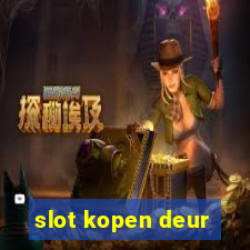 slot kopen deur