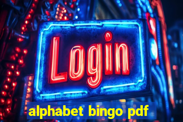 alphabet bingo pdf