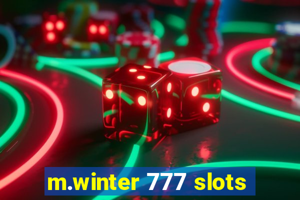 m.winter 777 slots