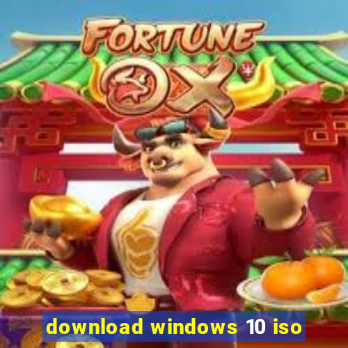 download windows 10 iso